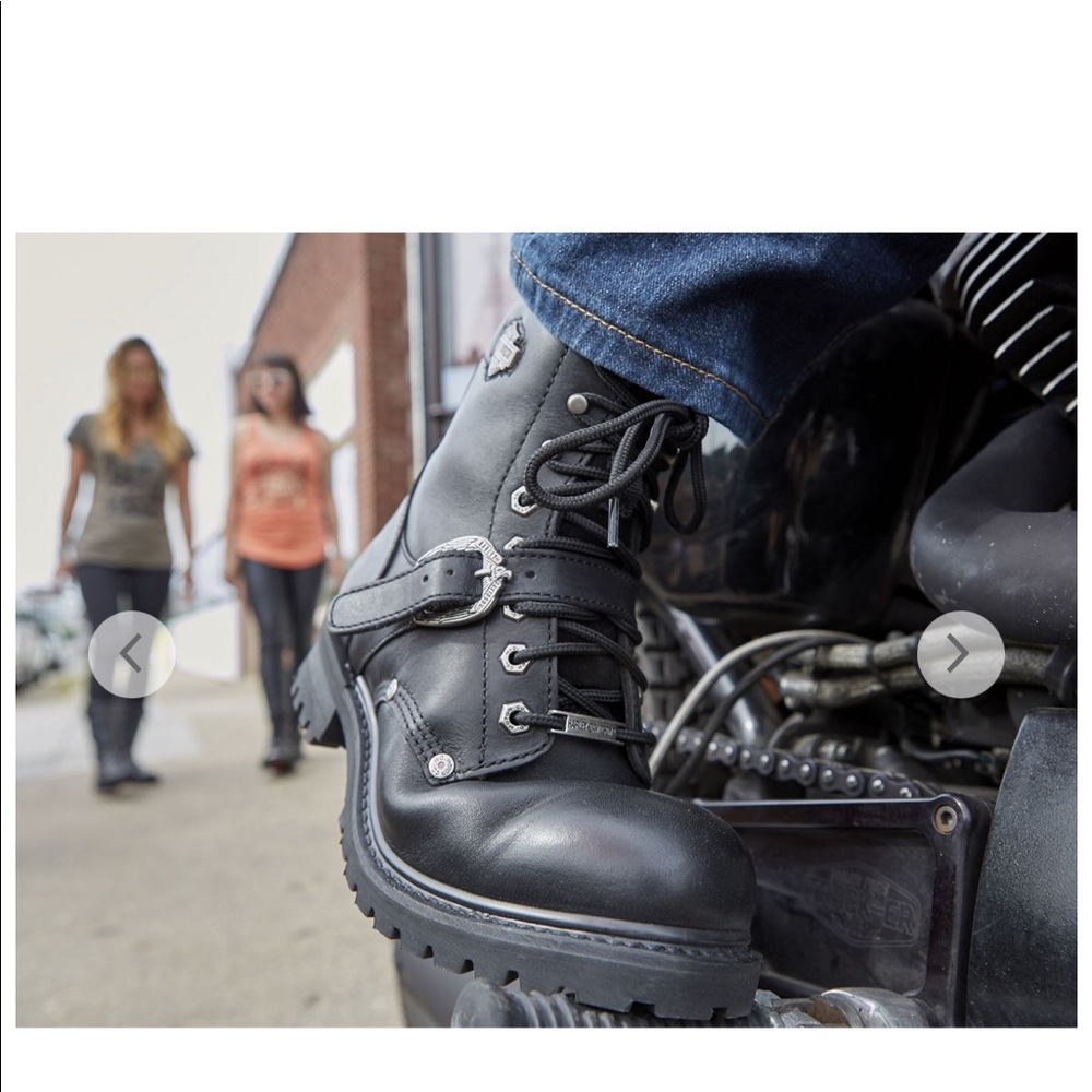 NWT /IN BOX/Receipt mens 7.5 Harley Davidson boots